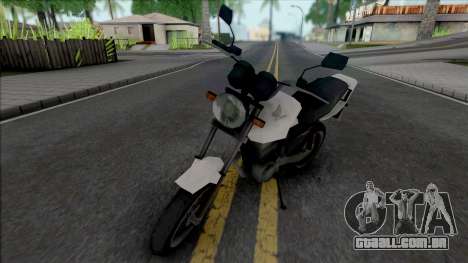 Honda CG 150 [VehFuncs] para GTA San Andreas