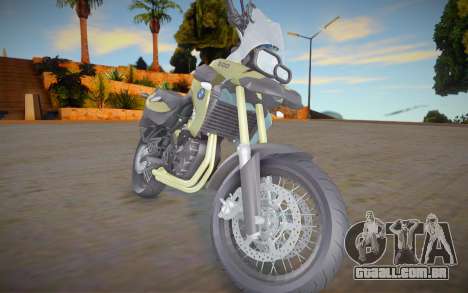 BMW F800 GS para GTA San Andreas