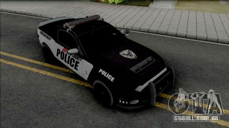 Ford Mustang Shelby GT500 Police para GTA San Andreas