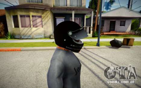 Racing Helmet Rockstar para GTA San Andreas