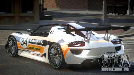 Porsche 918 PSI Racing L3 para GTA 4