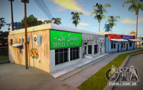 Winter Barber Shop para GTA San Andreas