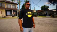Batman T-Shirt (good textures) para GTA San Andreas
