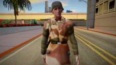 German Skin Camouflage Fix para GTA San Andreas