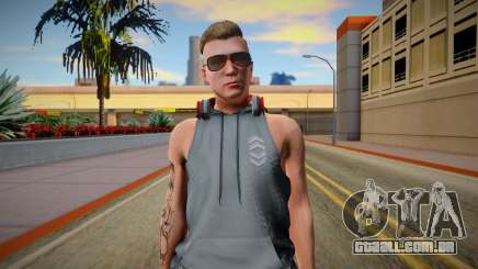 GTA Online Skin Ramdon N25 Male para GTA San Andreas