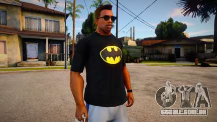 Batman T-Shirt (good textures) para GTA San Andreas