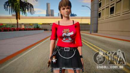 DOA5LR Hitomi Costume 9 para GTA San Andreas