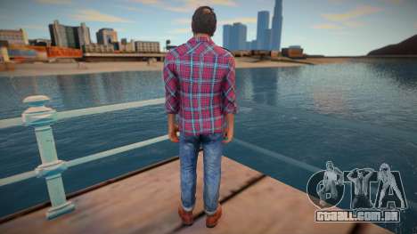 Trevor plaid shirt para GTA San Andreas