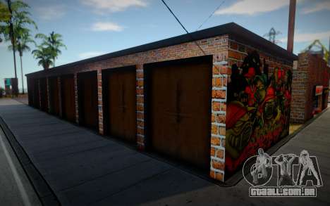 New garage (good textures) para GTA San Andreas