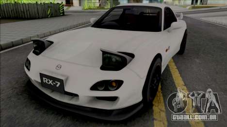 Mazda RX-7 Spirit R FD White para GTA San Andreas