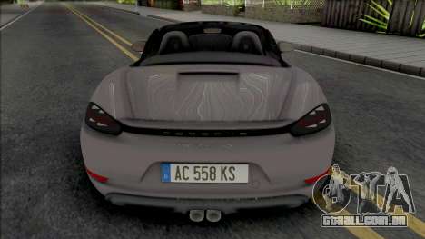 Porsche 718 Boxster S para GTA San Andreas