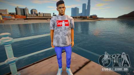 Dybala Supreme style para GTA San Andreas