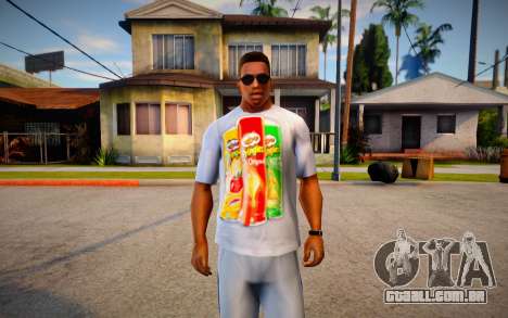 T-shirt Pringles para GTA San Andreas