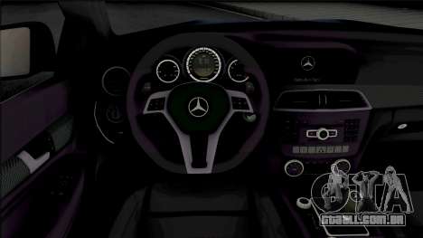 Mercedes-AMG C63 Black Series para GTA San Andreas