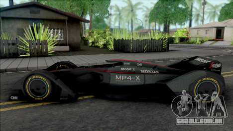 McLaren MP4-X para GTA San Andreas