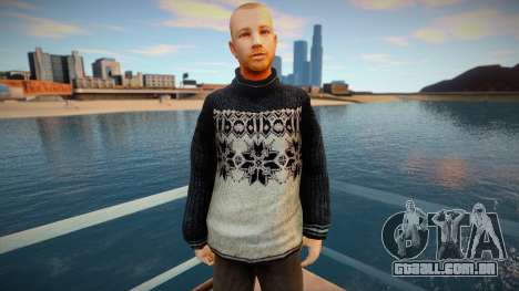 Homem russo de suéter para GTA San Andreas
