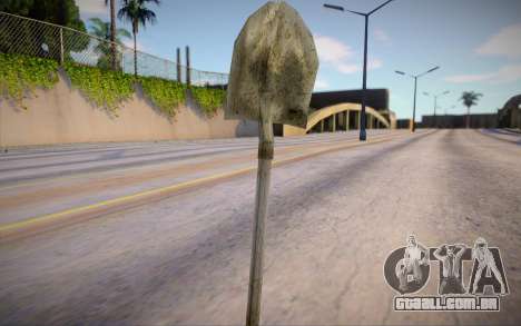 HQ shovel para GTA San Andreas
