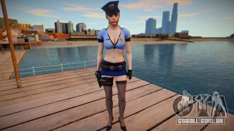 Claire Bad Cop Patrol para GTA San Andreas