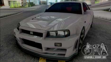 Nissan Skyline GT-R R34 Nismo Z-Tune 2005 para GTA San Andreas