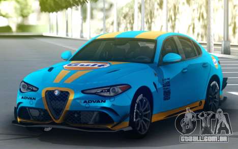 Alfa Romeo Giulia QV para GTA San Andreas