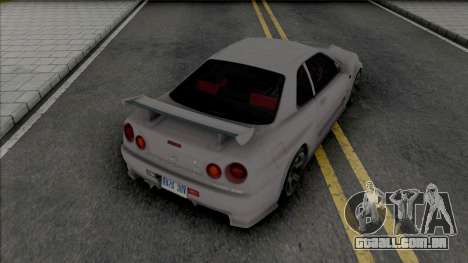 Nissan Skyline GT-R R34 Nismo Z-Tune 2005 para GTA San Andreas