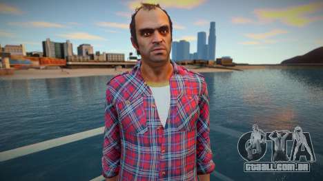 Trevor plaid shirt para GTA San Andreas