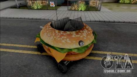 Burger Shot Bunmobile para GTA San Andreas