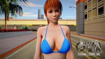 DOAXVV Kasumi Normal Bikini para GTA San Andreas