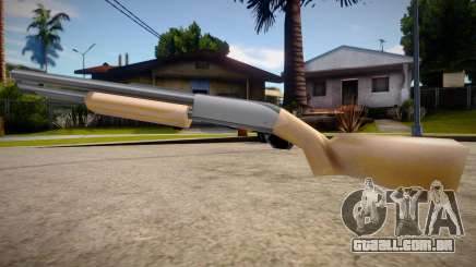Chromegun HD (good textures) para GTA San Andreas