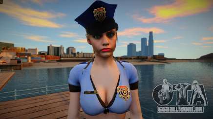Claire Bad Cop Patrol para GTA San Andreas