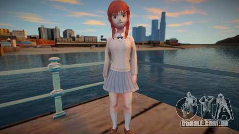 Rihoko - Anime Girl para GTA San Andreas