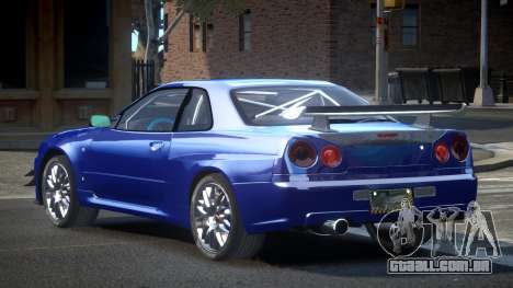 Nissan Skyline R34 GST V1.1 para GTA 4