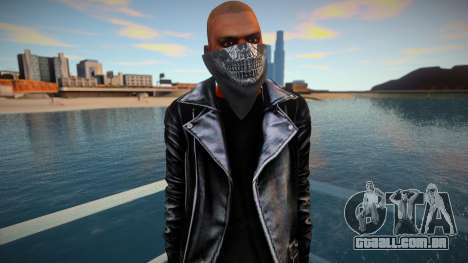 Biker Malcolm (with bandana) para GTA San Andreas