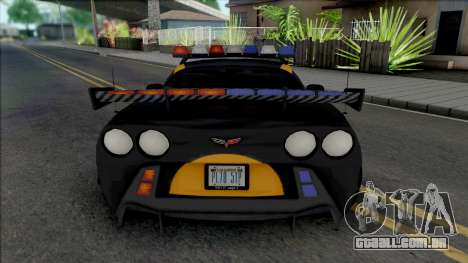 Chevrolet Corvette C6 (Cross from NFS MW Intro) para GTA San Andreas