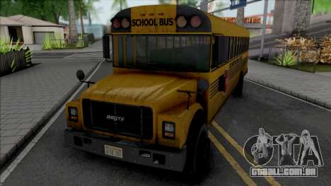 GTA V Brute Prison and School Bus para GTA San Andreas