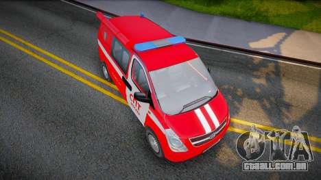 Hyundai H-1 Starex Fire Service Rússia para GTA San Andreas