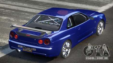 Nissan Skyline R34 GST V1.1 para GTA 4