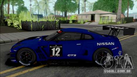 Nissan GT-R GT3 para GTA San Andreas