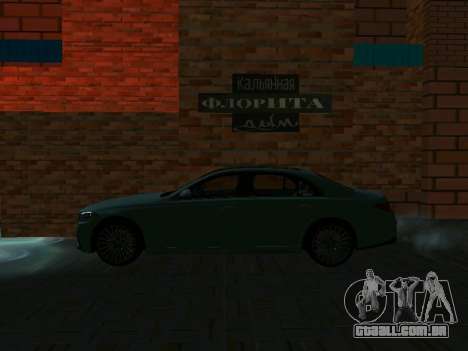 Mercedes-Benz S500 4matic (W223) 2022 V2 fixed para GTA San Andreas