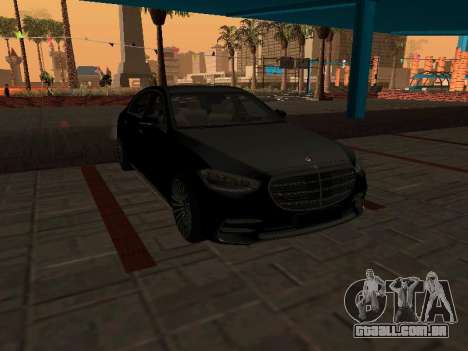 Mercedes-Benz S500 4matic (W223) 2022 V2 fixed para GTA San Andreas