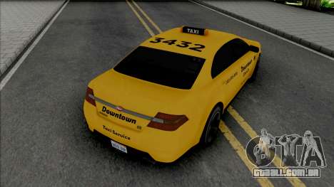 Vapid Torrence Taxi Downtown para GTA San Andreas