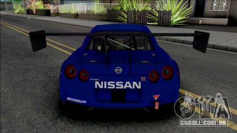 Nissan GT-R GT3 para GTA San Andreas