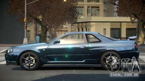 Nissan Skyline PSI R34 US S10 para GTA 4