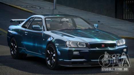 Nissan Skyline PSI R34 US S10 para GTA 4