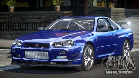 Nissan Skyline R34 GST V1.1 para GTA 4