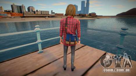 Max Caulfield em traje de Rachel Amber para GTA San Andreas