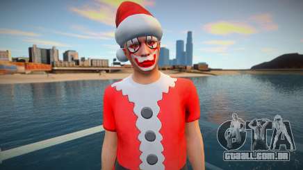 Christmas ped from GTA Online para GTA San Andreas