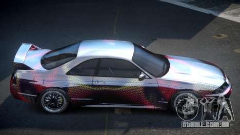 Nissan Skyline R33 US S8 para GTA 4