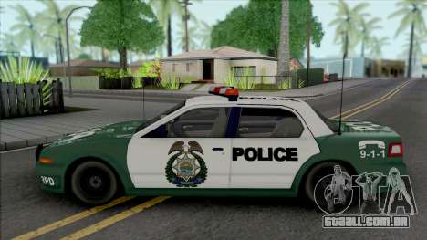 Police Civic Cruiser para GTA San Andreas