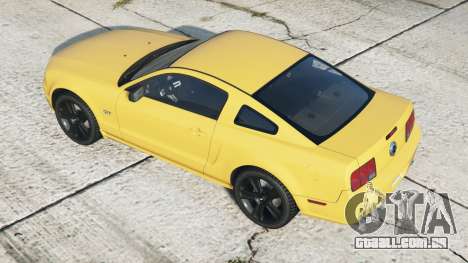 Ford Mustang GT 2005〡rodo preto〡add-on